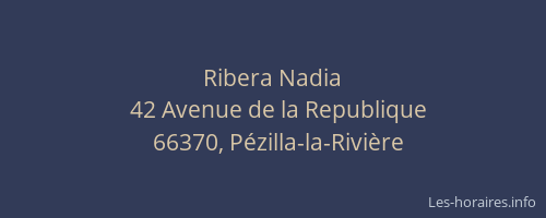 Ribera Nadia