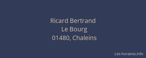 Ricard Bertrand