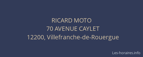 RICARD MOTO