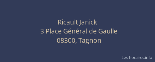 Ricault Janick