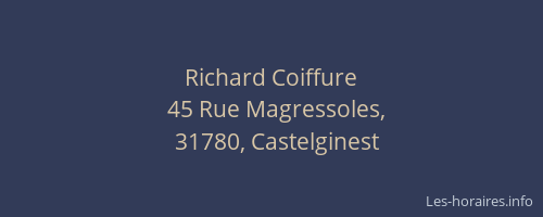 Richard Coiffure