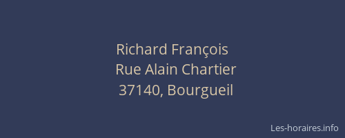 Richard Fran&ccedil;ois