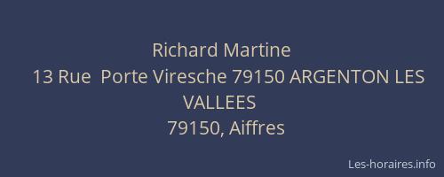 Richard Martine