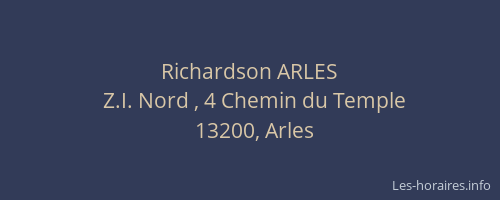 Richardson ARLES