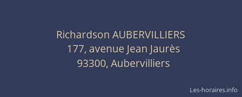 Richardson AUBERVILLIERS