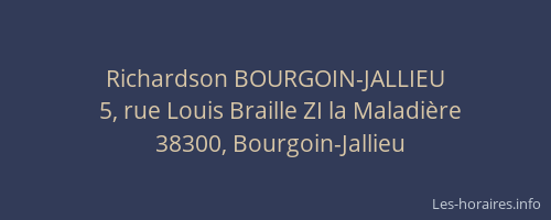 Richardson BOURGOIN-JALLIEU