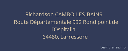 Richardson CAMBO-LES-BAINS