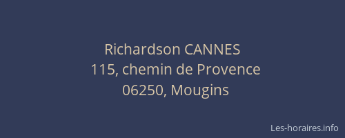 Richardson CANNES