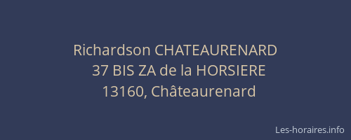 Richardson CHATEAURENARD