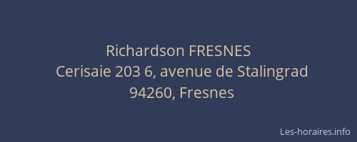 Richardson FRESNES