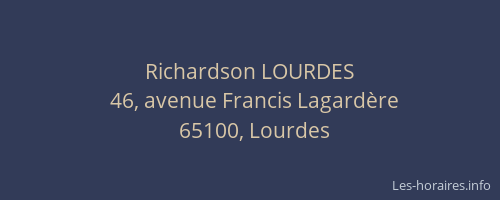 Richardson LOURDES