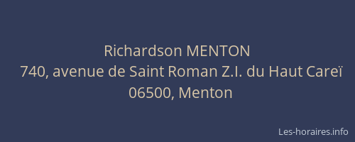 Richardson MENTON