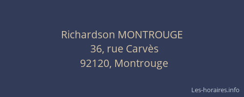 Richardson MONTROUGE