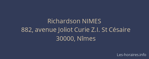 Richardson NIMES