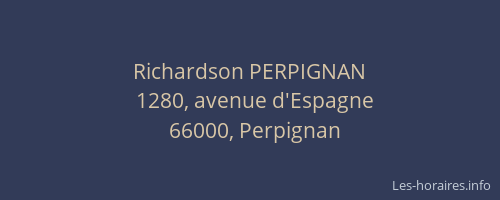 Richardson PERPIGNAN