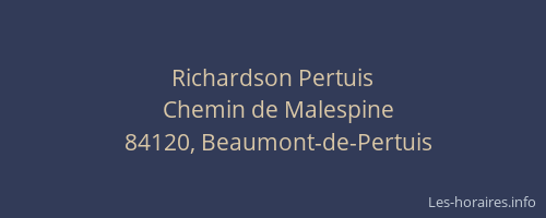 Richardson Pertuis
