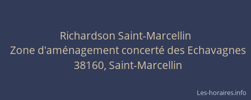 Richardson Saint-Marcellin