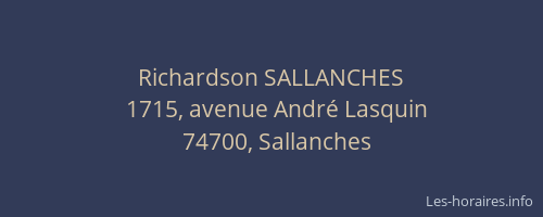 Richardson SALLANCHES