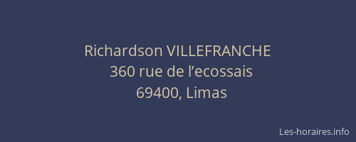 Richardson VILLEFRANCHE