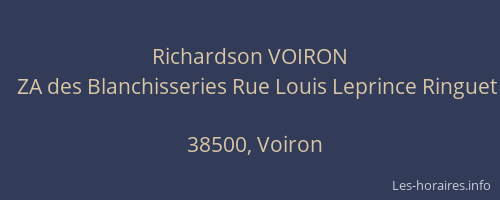 Richardson VOIRON