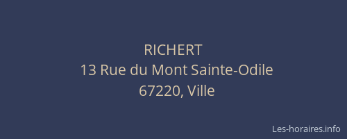 RICHERT