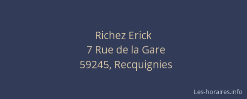 Richez Erick