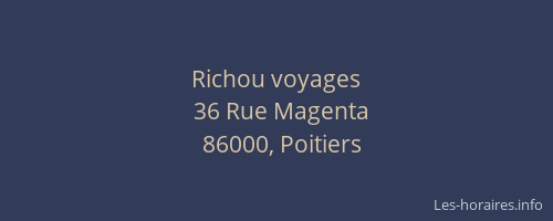 Richou voyages
