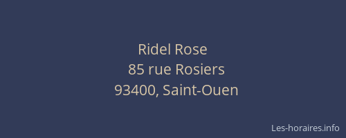 Ridel Rose