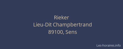 Rieker