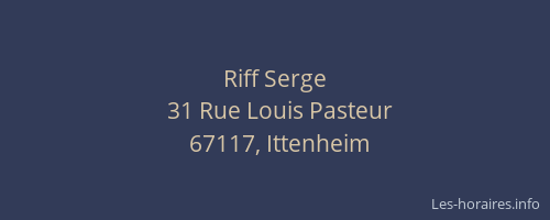 Riff Serge