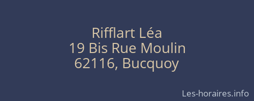 Rifflart Léa
