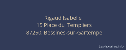 Rigaud Isabelle