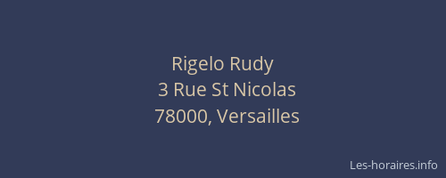 Rigelo Rudy