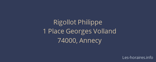 Rigollot Philippe