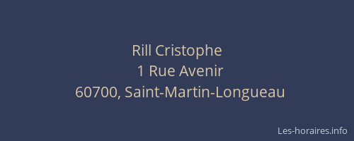 Rill Cristophe