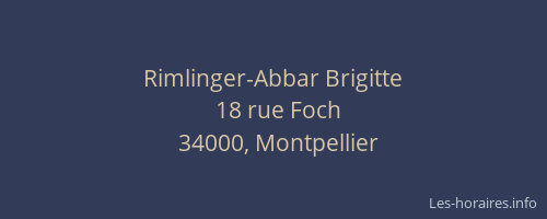 Rimlinger-Abbar Brigitte
