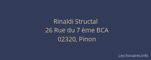 Rinaldi Structal