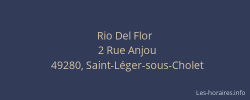 Rio Del Flor