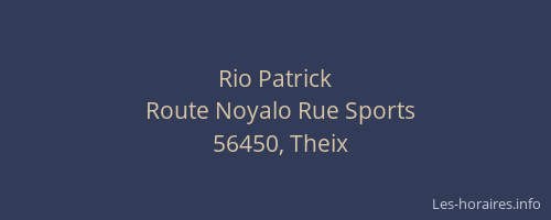 Rio Patrick