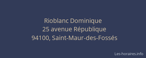 Rioblanc Dominique