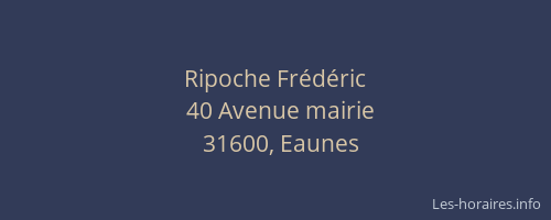Ripoche Frédéric