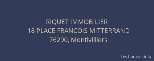 RIQUET IMMOBILIER