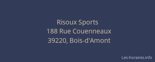 Risoux Sports