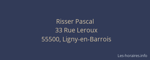 Risser Pascal