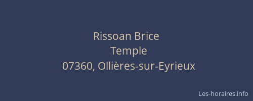 Rissoan Brice