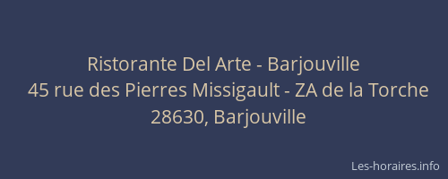 Ristorante Del Arte - Barjouville