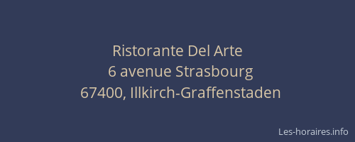 Ristorante Del Arte