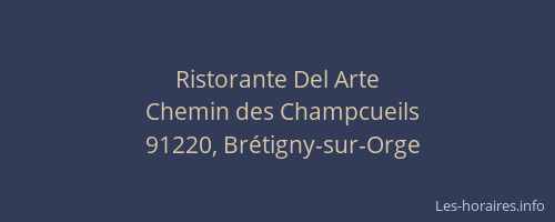 Ristorante Del Arte