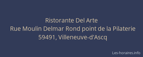 Ristorante Del Arte