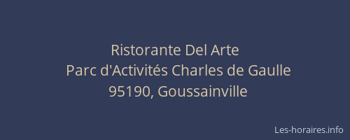 Ristorante Del Arte